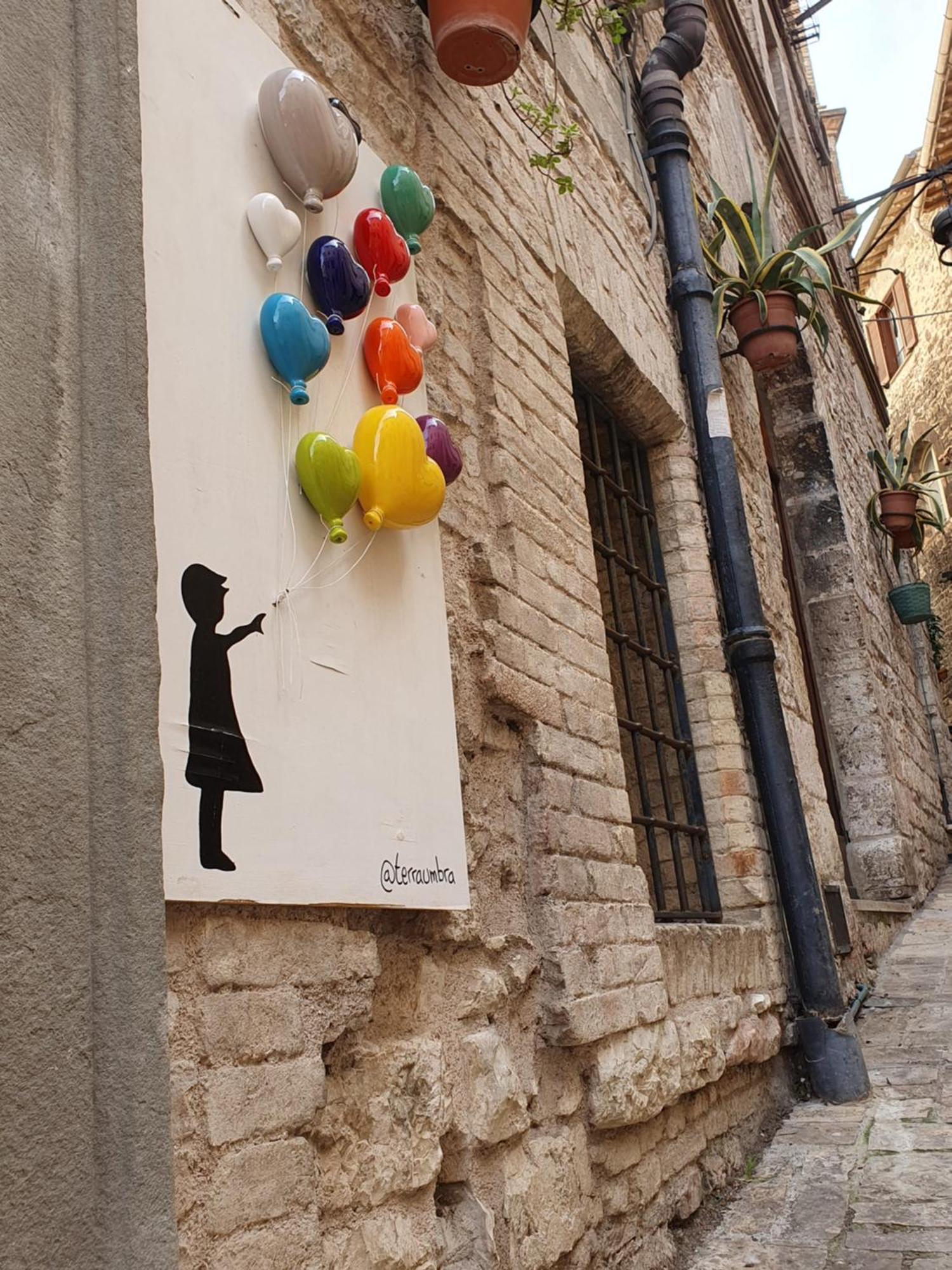 Ferienwohnung La Perla Di Tamara-Assisi Blu Exterior foto