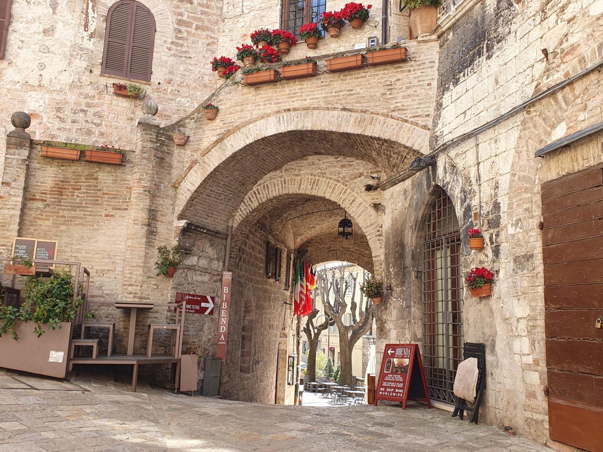 Ferienwohnung La Perla Di Tamara-Assisi Blu Exterior foto
